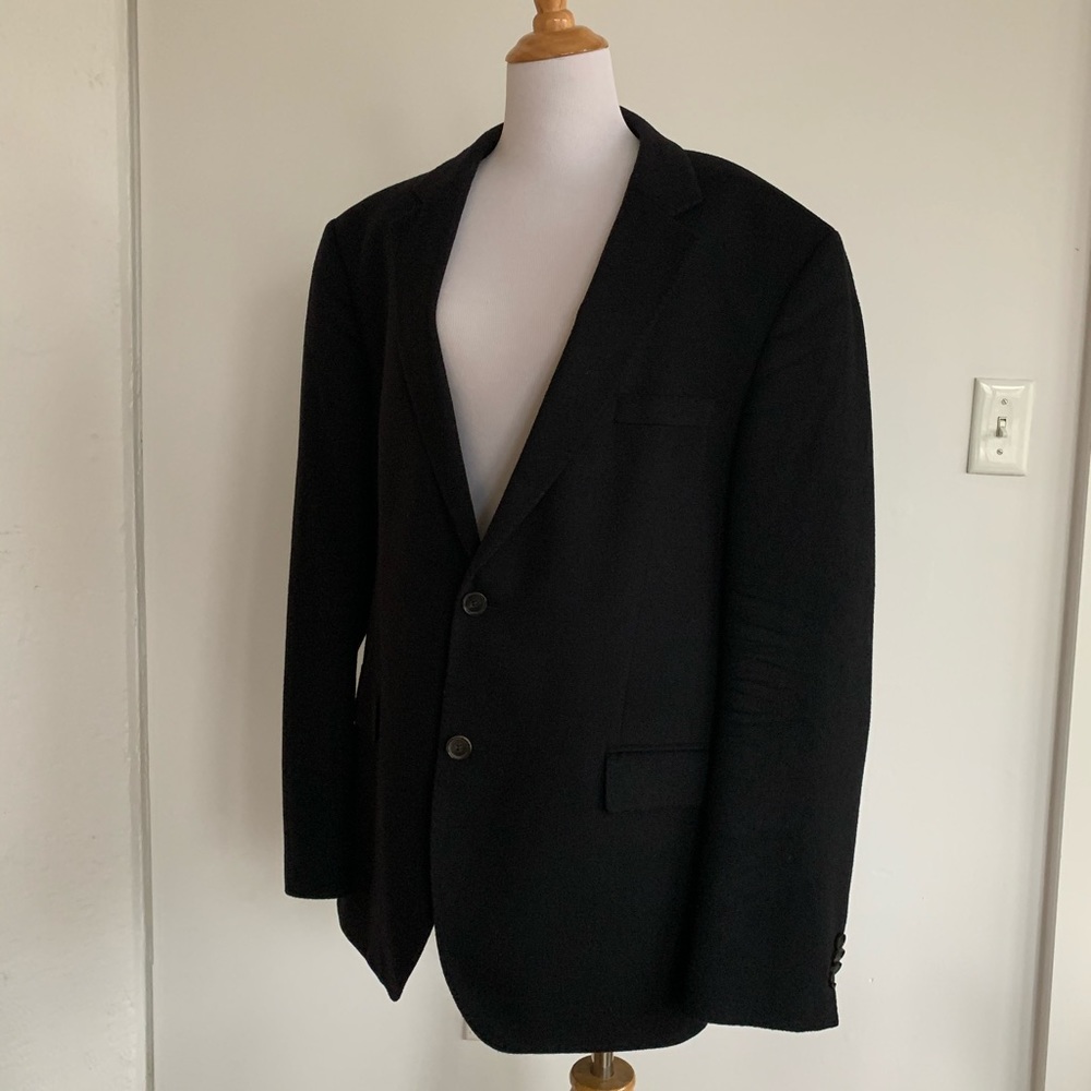 HUGO BOSS 100% CASHMERE Black Blazer